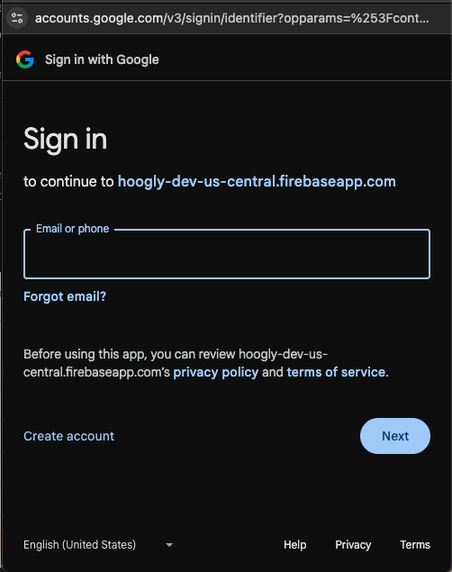 Google Sign-in