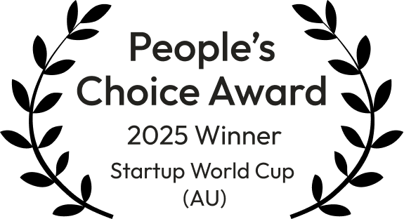 People's Choice Award 2025 Winner, Startup World Cup (AU)
