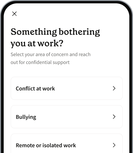 Psychosocial Hazard Reporting UI